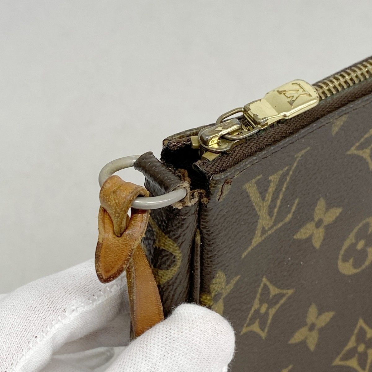 6ad3502】ルイヴィトン ポーチ モノグラム ポシェットアクセソワール