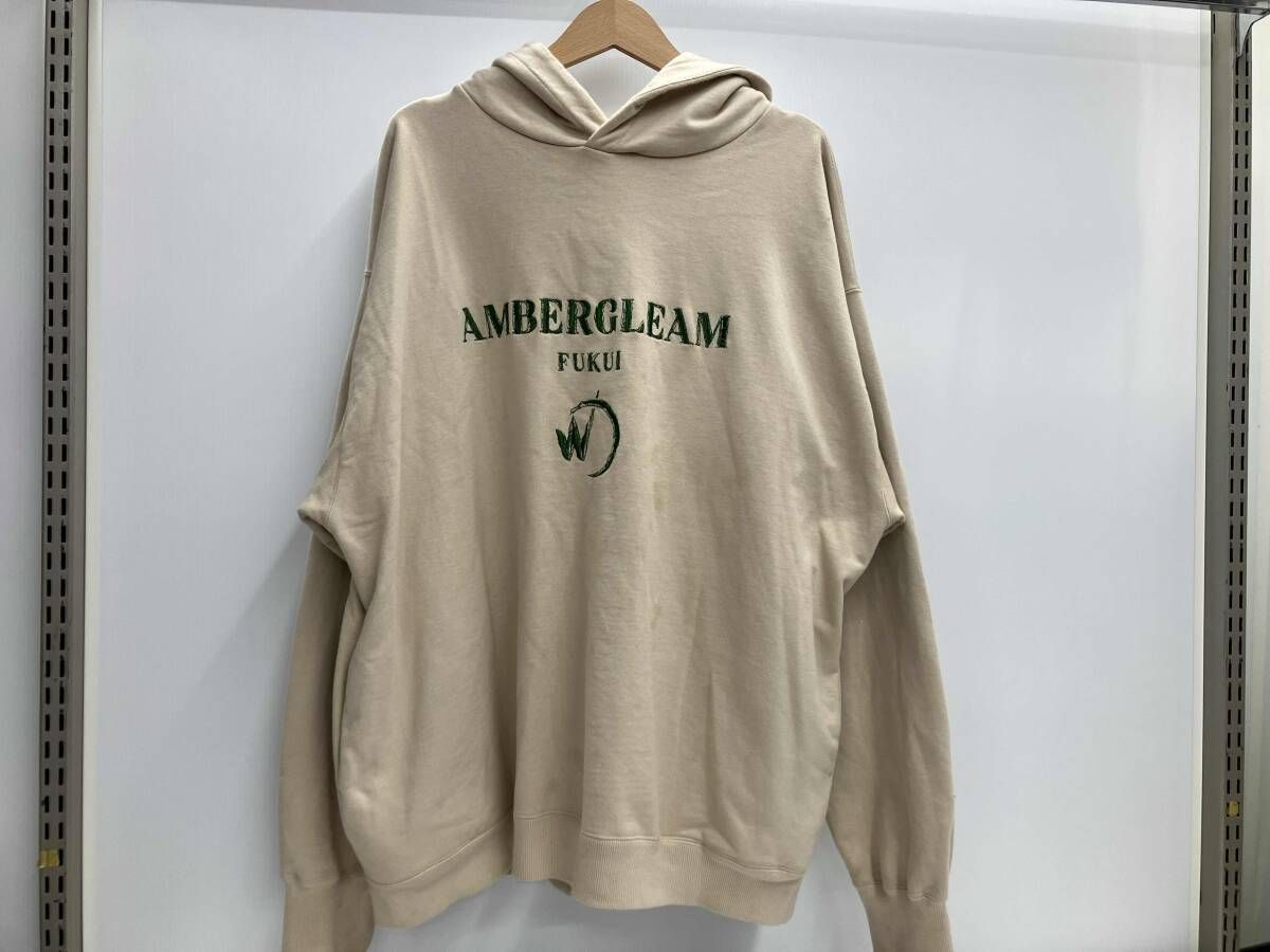 AMBRGLEAM アンバーグリーム パーカー 刺繍ロゴ 1160131111 XLサイズ 