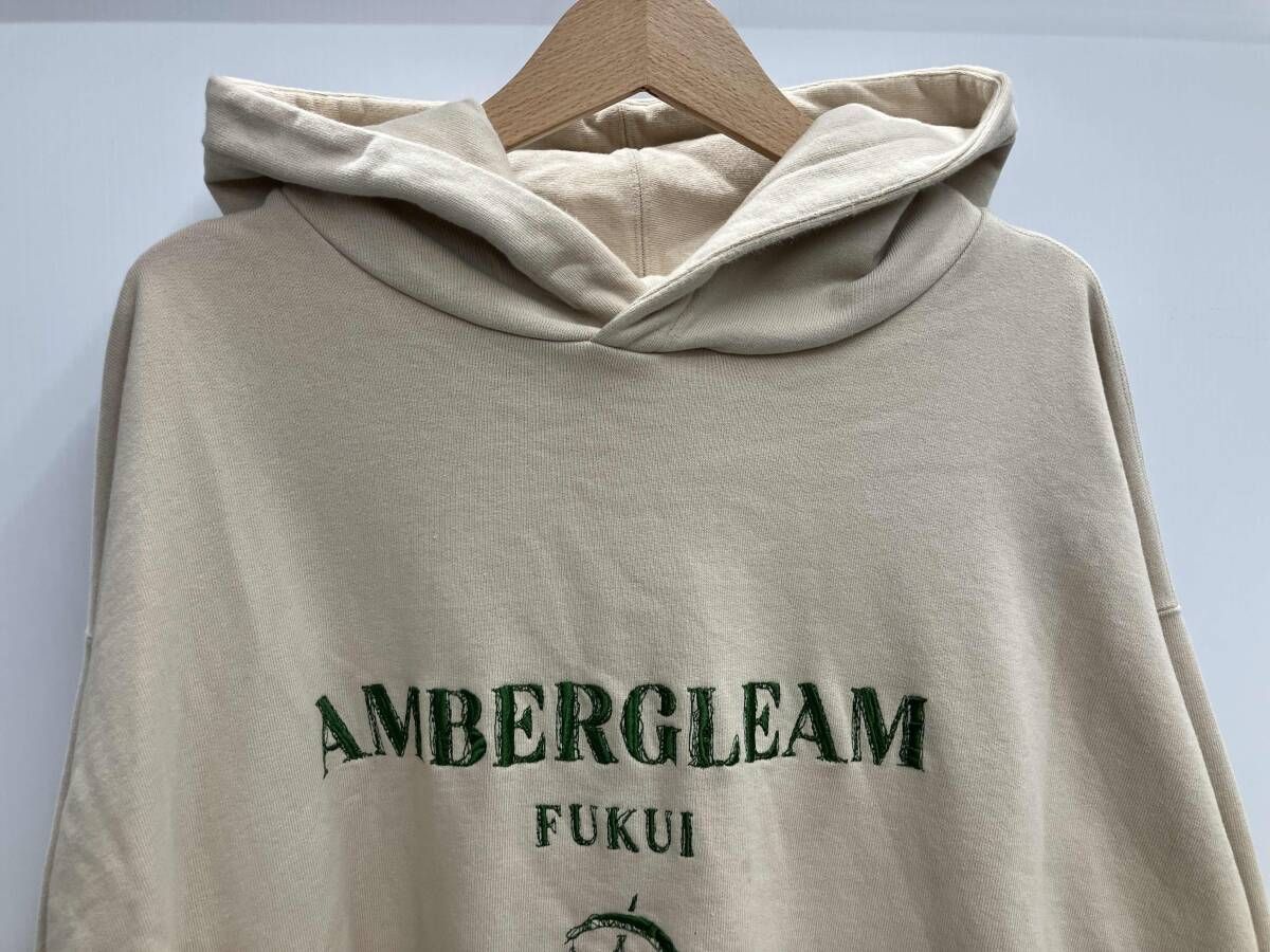 AMBRGLEAM アンバーグリーム パーカー 刺繍ロゴ 1160131111 XLサイズ