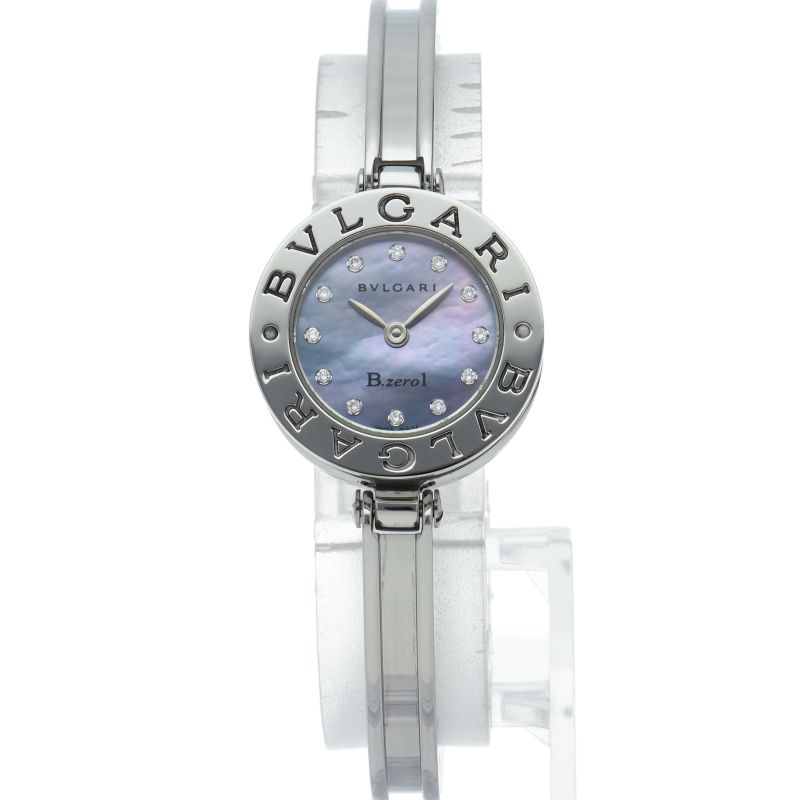 ブルガリ ビーゼロワンウォッチM 12Pダイヤ シェル BZ22S/BZ22BSS 箱