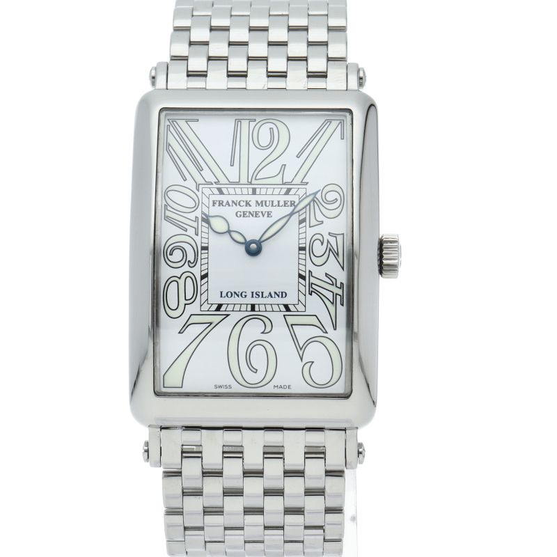 新品同様　フランクミューラー ロングアイランド ケース 保証書 クロコ 時計 FRANCK MULLER フランクミューラー 公式 ロングアイランド ケース