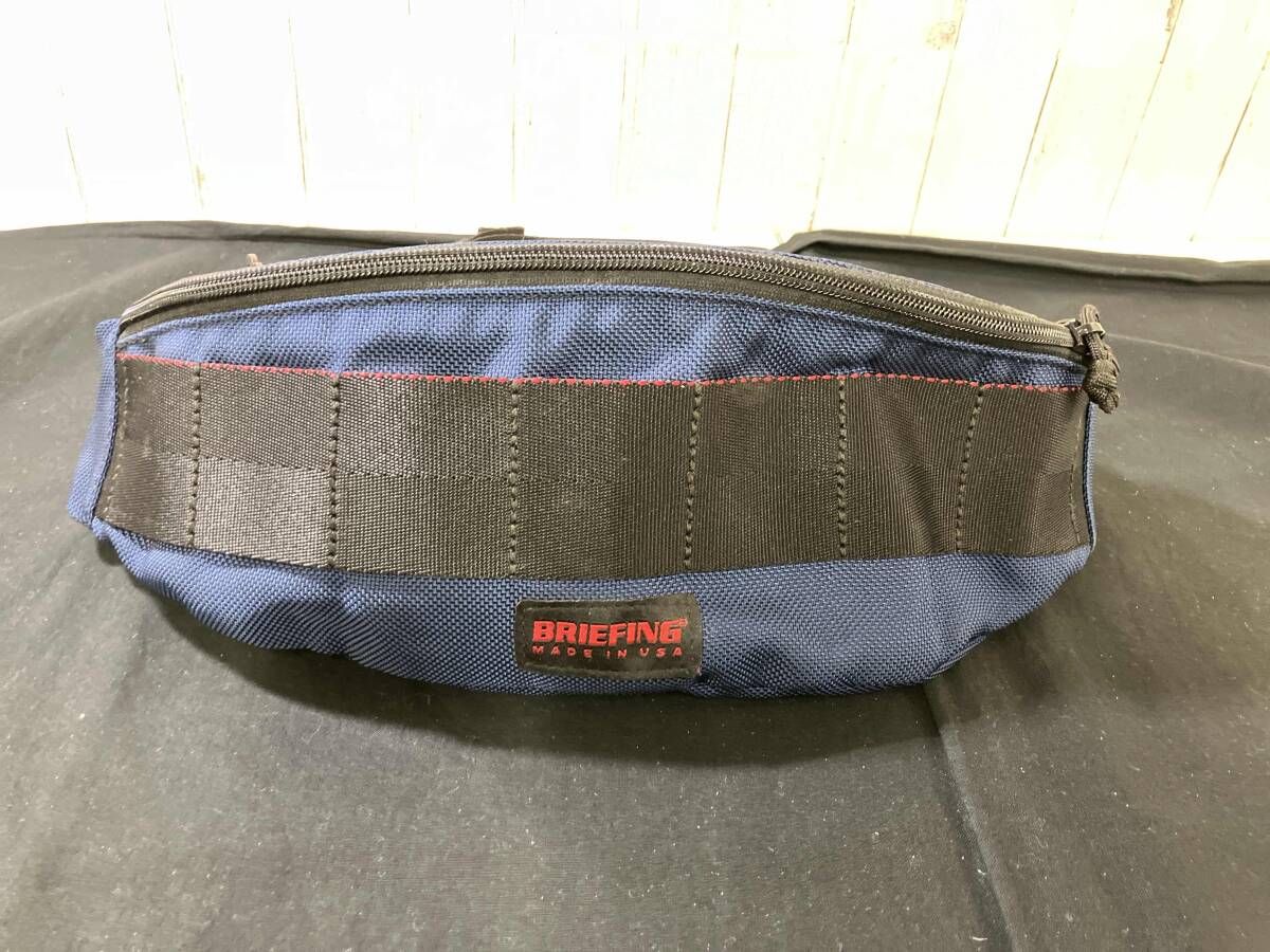 BRIEFING バッグ ネイビー MADE IN USA