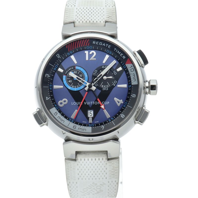 ルイ・ヴィトン タンブール クロノグラフ ルイヴィトンカップ レガッタ