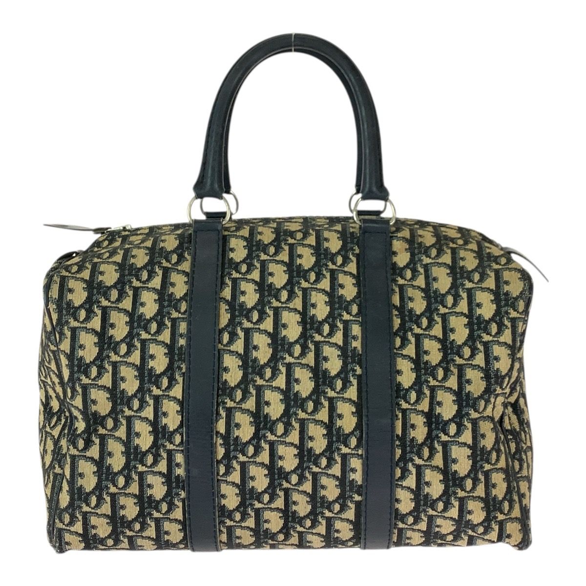 Dior ボストンバッグ ネイビーとベージュ ディオール/クリスチャンディオール/ボストンバッグ/ウィークエンダー