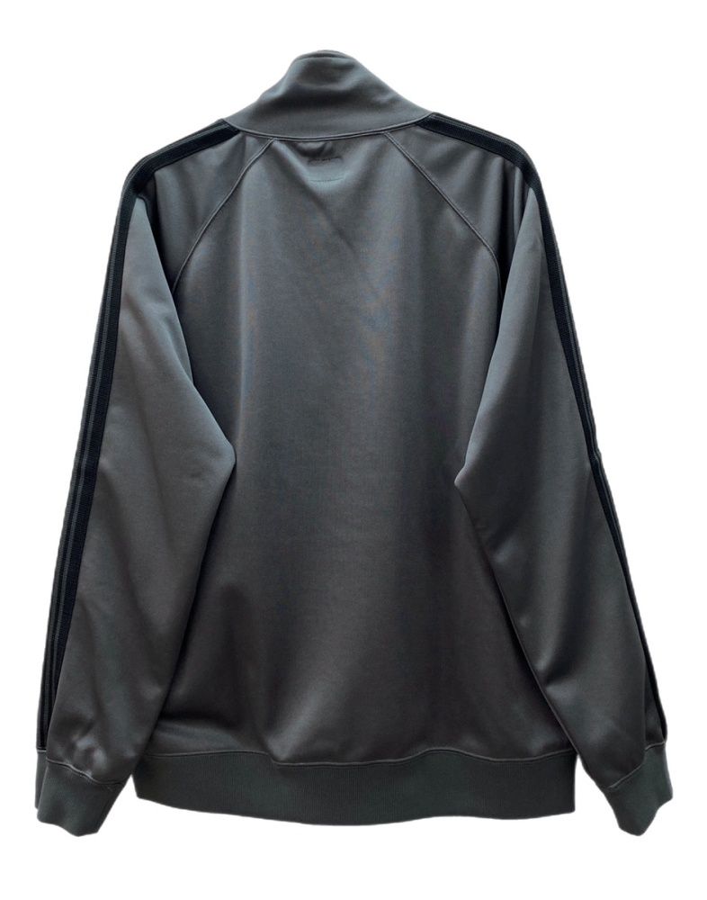 Needles ジャージ　ブラック　シルバー 国内発送☆安心】NEEDLES 別注 スナップ トラックジャケット (Needles