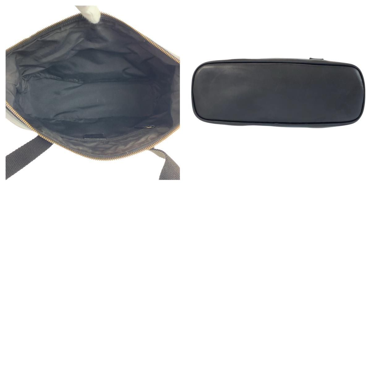 美品 GUCCI グッチ ブラック 黒 ゴールド金具 GGキャンバス 92734  