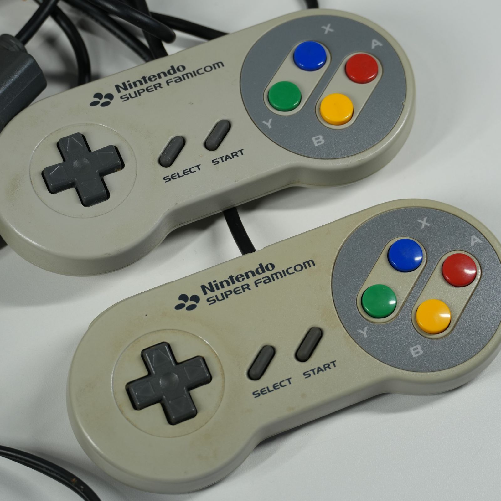 IM] ジャンク品 ファミリーコンピュータ スーパーファミコン 2台セット