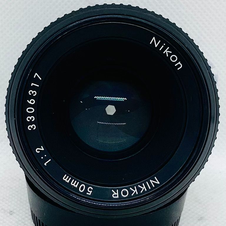 Nikon ニコン 非Ai NIKKOR 50mm F2 単焦点レンズ - メルカリ