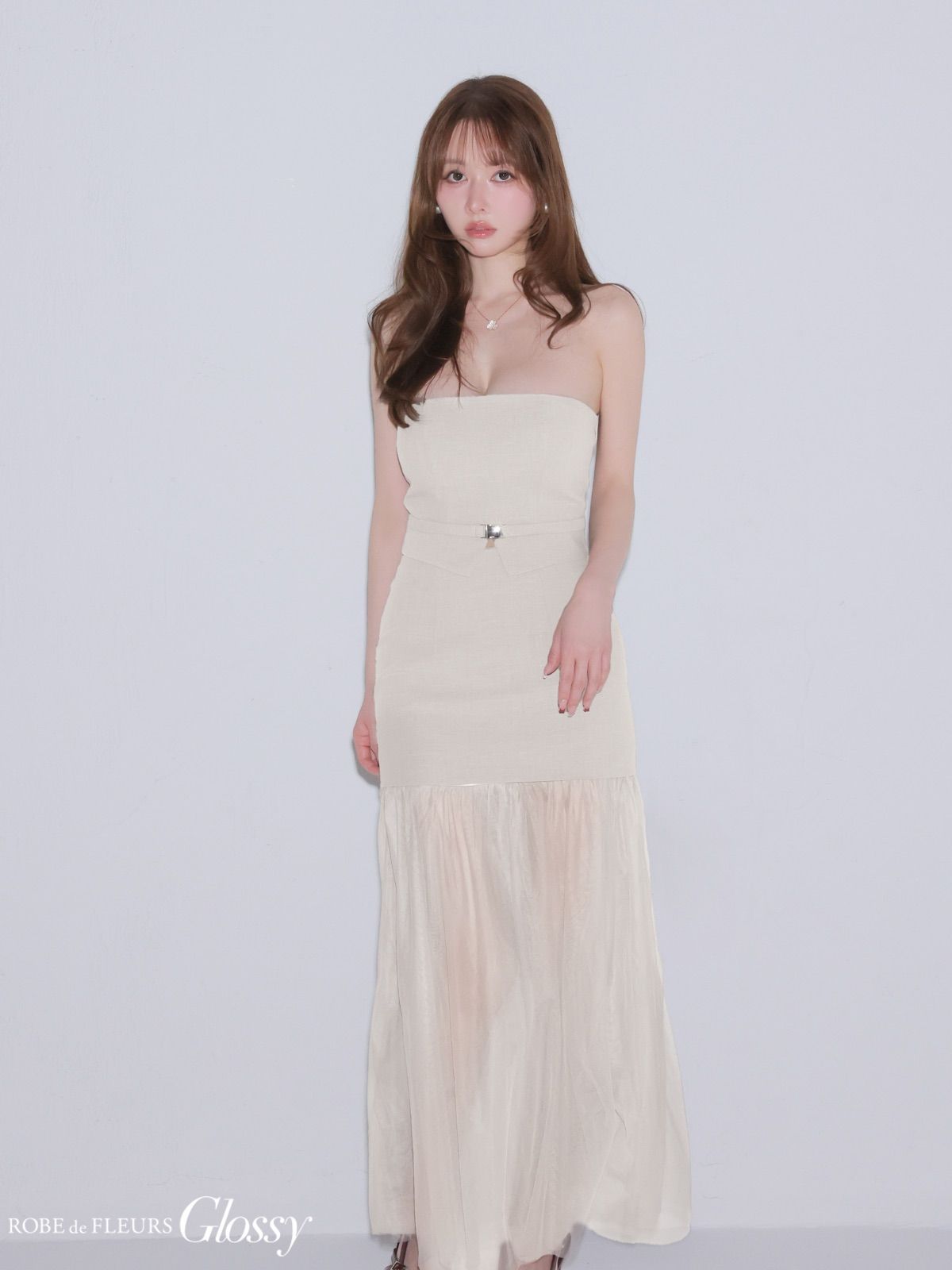 アイボリー GL3489【ROBE de FLEURS Glossy/ローブドフルール