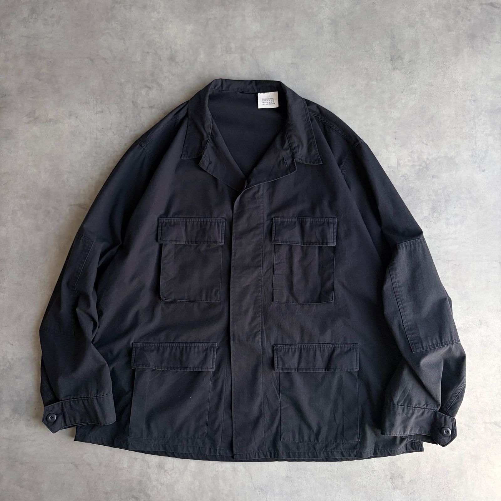 BDUジャケット/ミリタリー/BLACK357民間品/NATO規格/コンバットコート