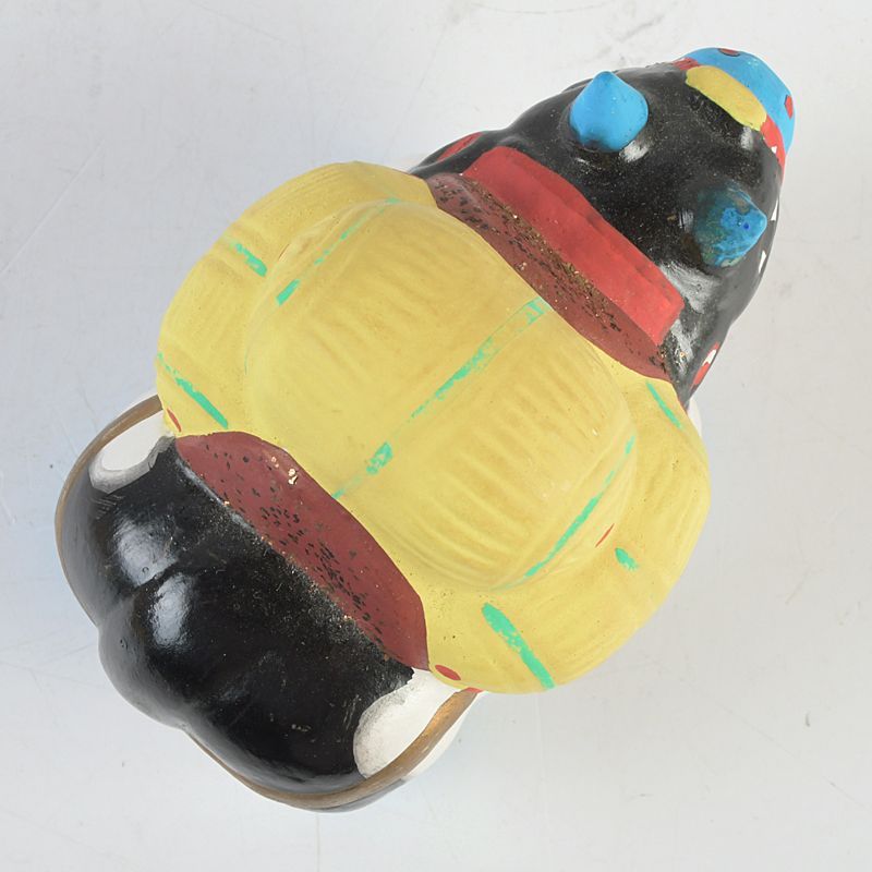 茶道具　さざれ石　香合　人形屋　大島嘉楽　共箱　古稀　伏見人形　祝事　茶会　正月 伏見人形 六代目 丹嘉 大西重太郎 犬香合 茶道具 - メルカリ