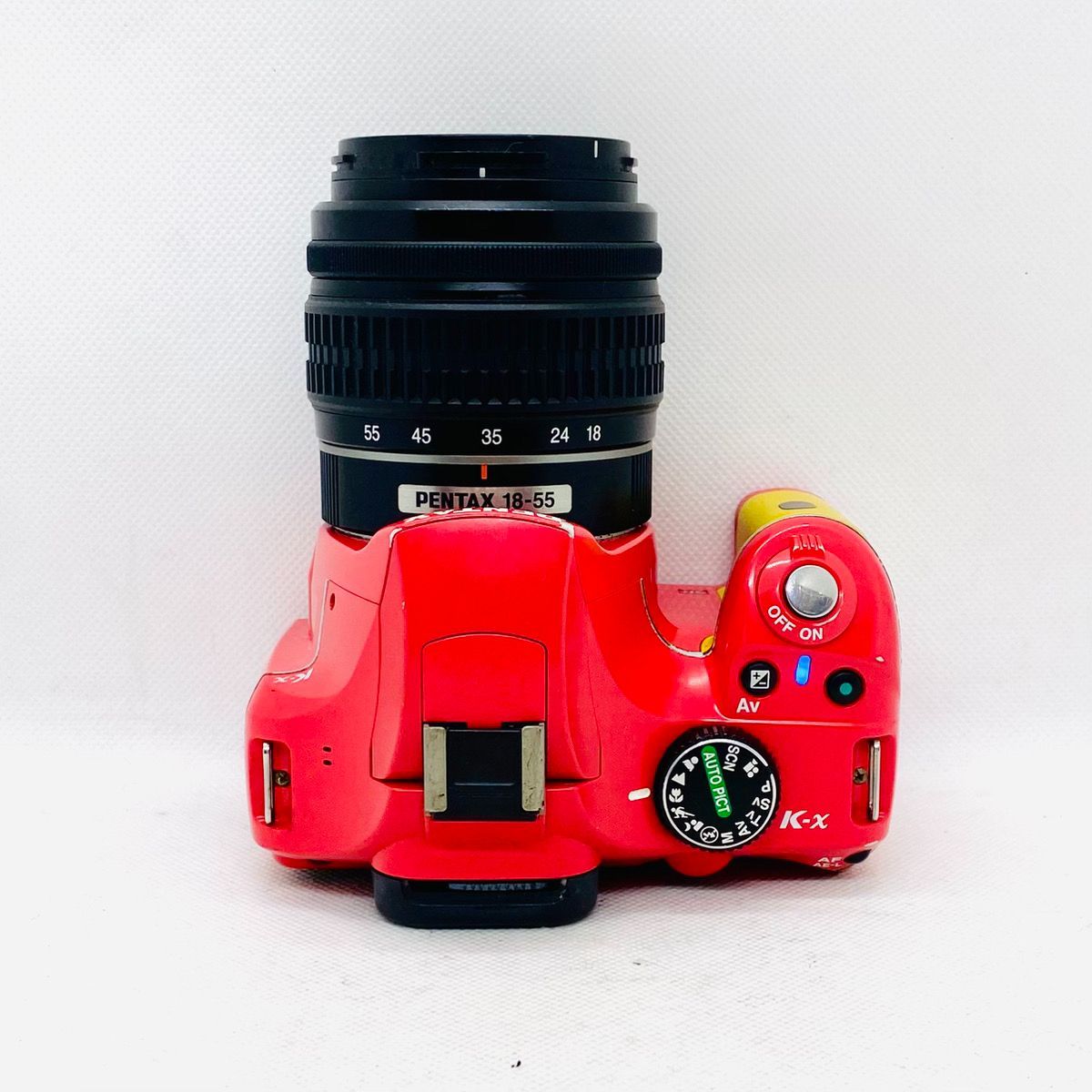 動作良好♪ 希少色♪ ペンタックス K-x レッド イエロー デジタル一眼