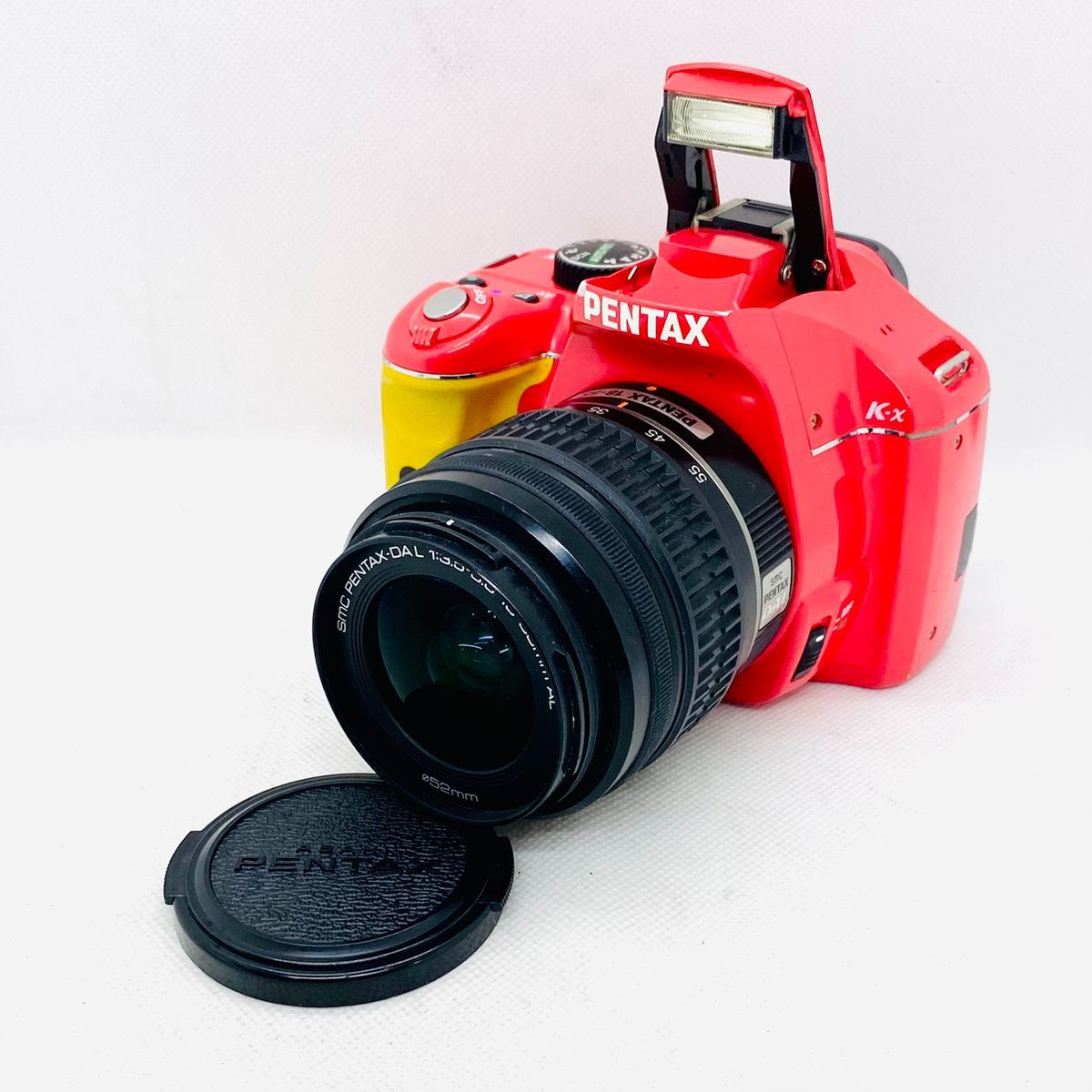 動作良好♪ 希少色♪ ペンタックス K-x レッド イエロー デジタル一眼
