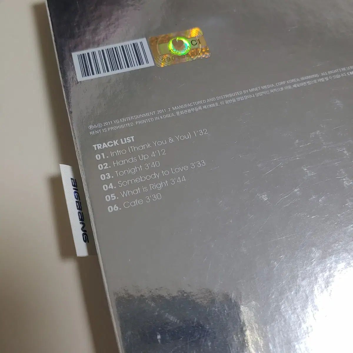 BIGBANG ミニ アルバム MINI アルバム 4集 ㅡ デソン トレカ - メルカリ