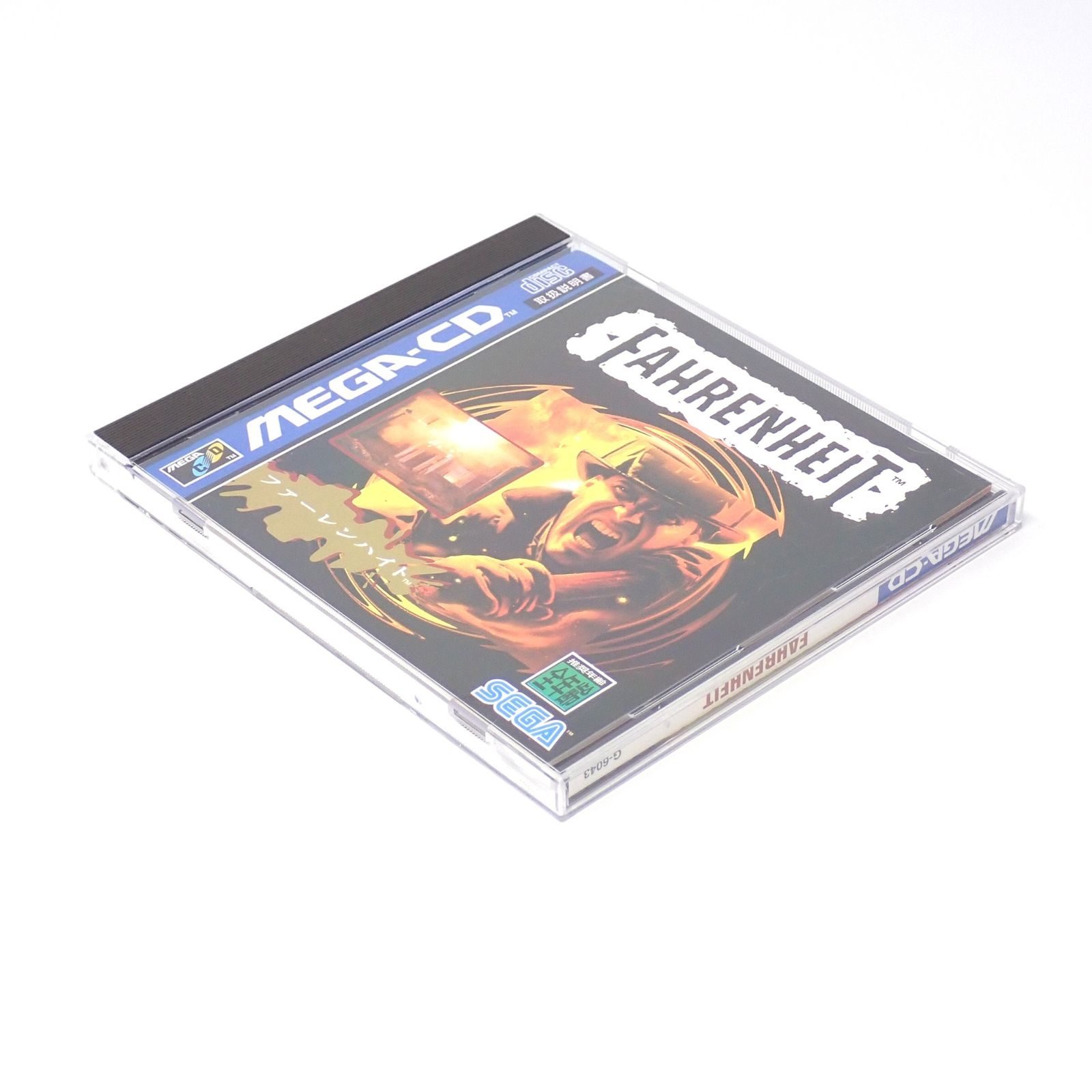 ファーレンハイト メガドライブCD セガ 箱 説明書あり ゲーム収納 NintendoOnline