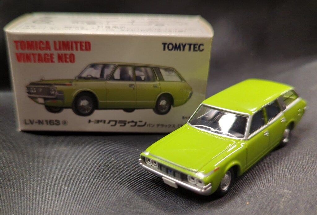 トミーテック TOMICA LIMITED VINTAGE NEO トヨタ クラウンバン デラックス 73年式 グリーン LV-N 163 a