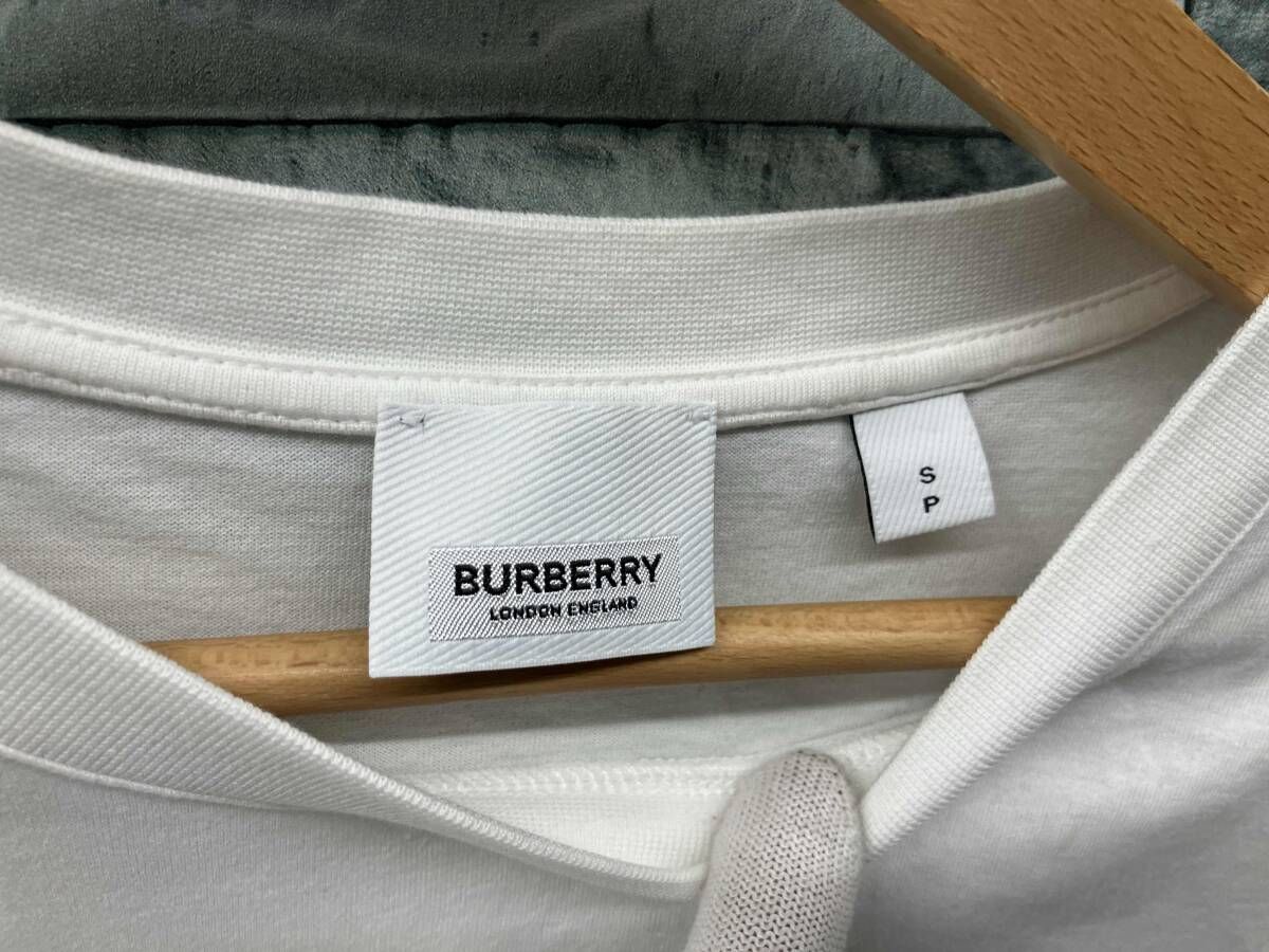 BURBERRY London 長袖Tシャツ ホワイト - メルカリ