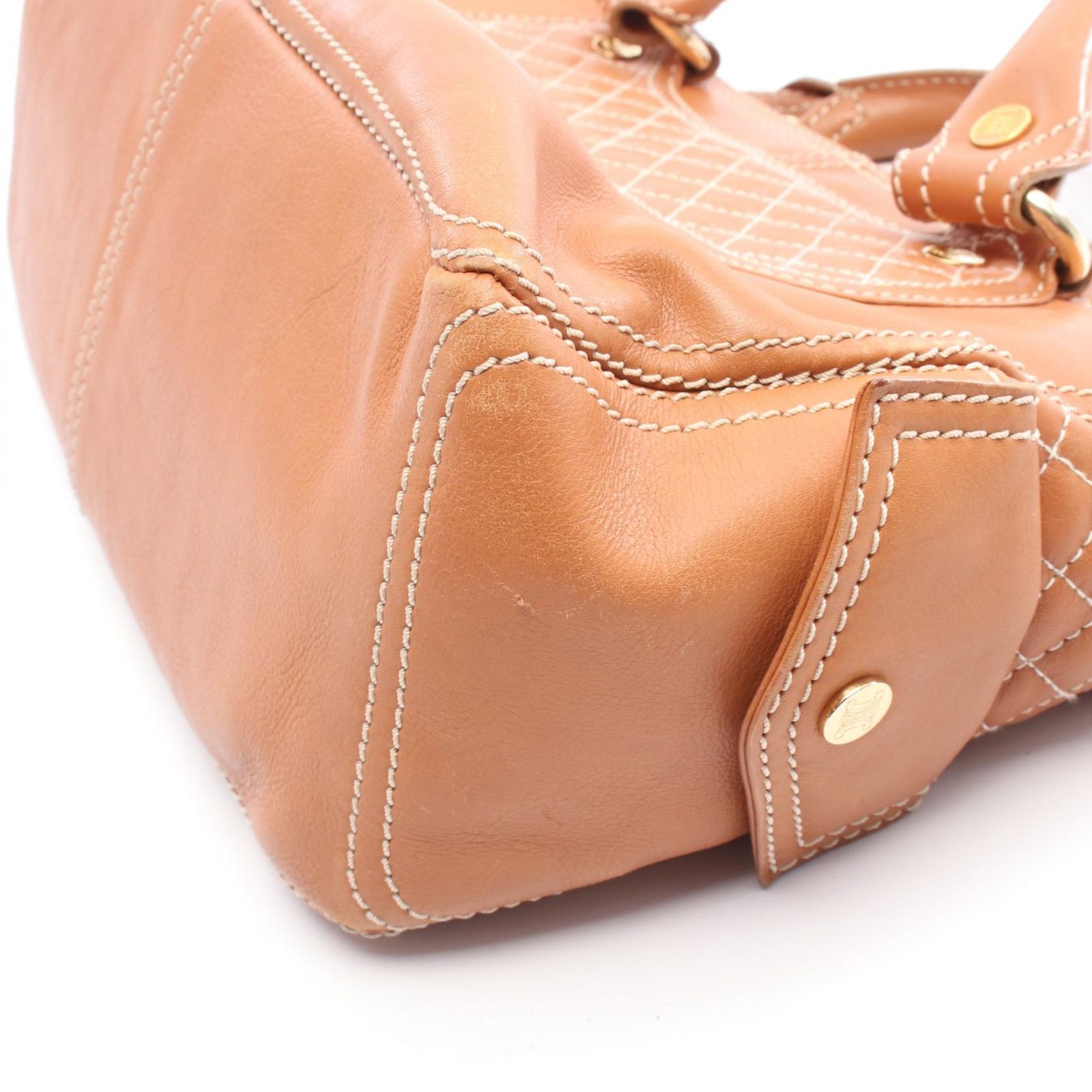 CELINE セリーヌ ハンドバッグ ブギーバッグ 　　　ベージュキャメル系 CELINE（バッグ）のフリマアイテム一覧 CELINE セリーヌ ハンドバッグ