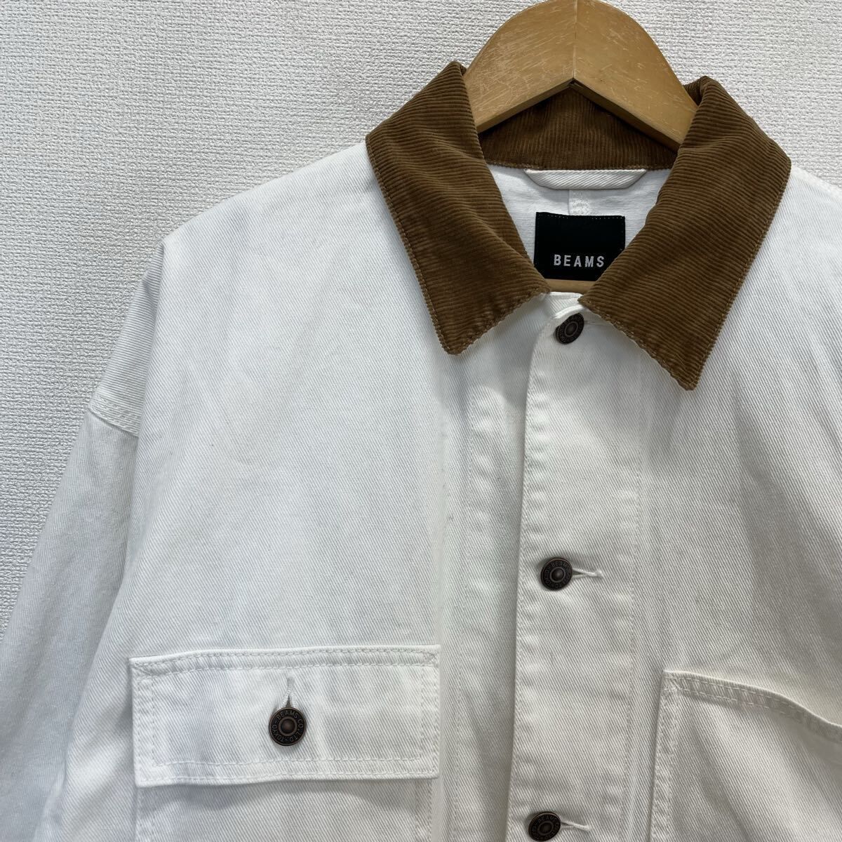 BEAMS ビームス 11-18-2536-791 デニム ルーズ カバーオール ワーク