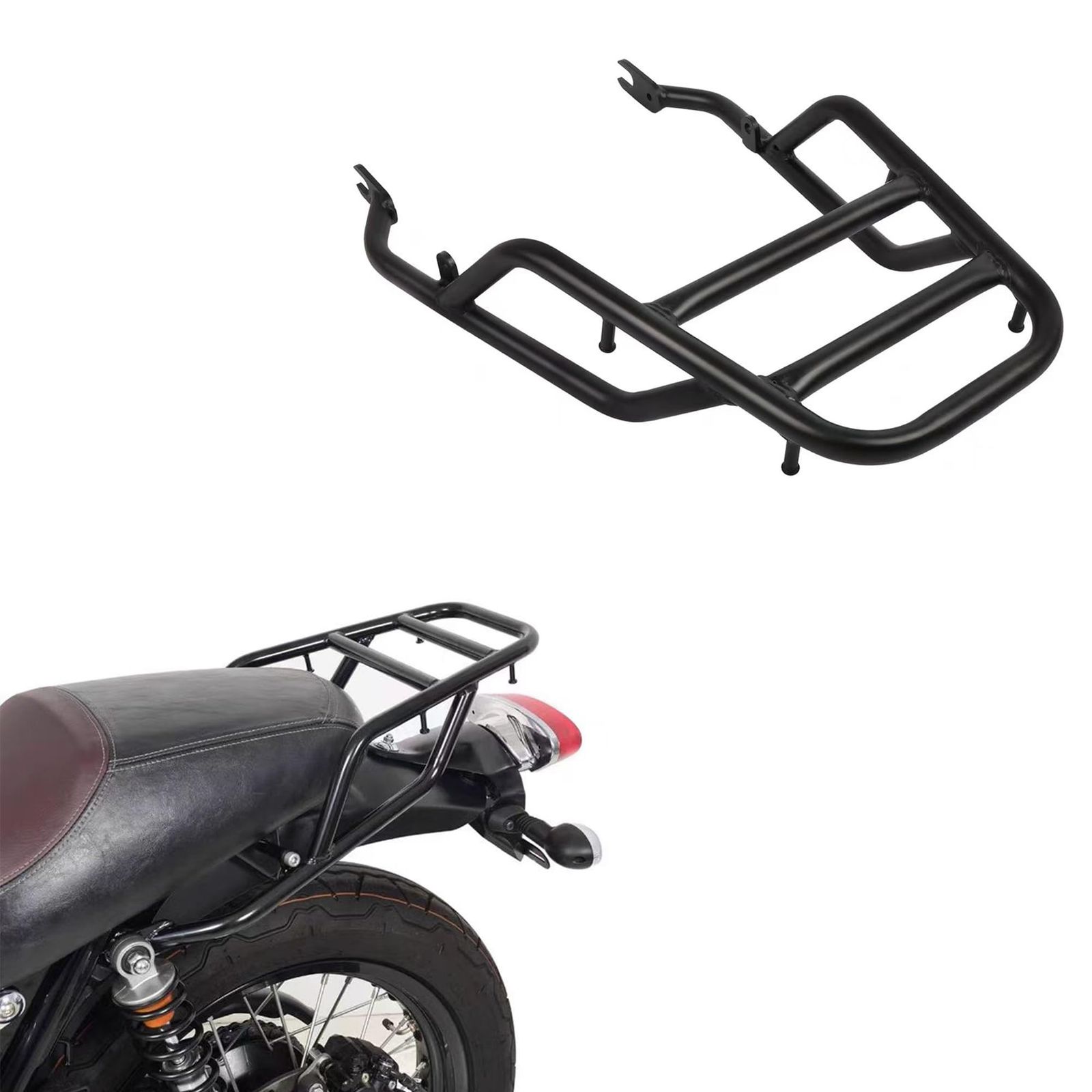 Yoothi 互換品 カワサキ W400 W650 W800 リア キャリア バイクリア 