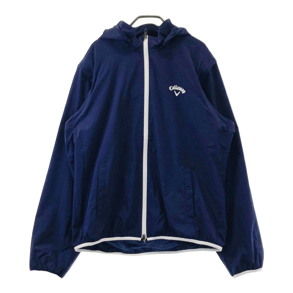 サイズ：3L CALLAWAY キャロウェイ 4WAY ジップジャケット ネイビー系