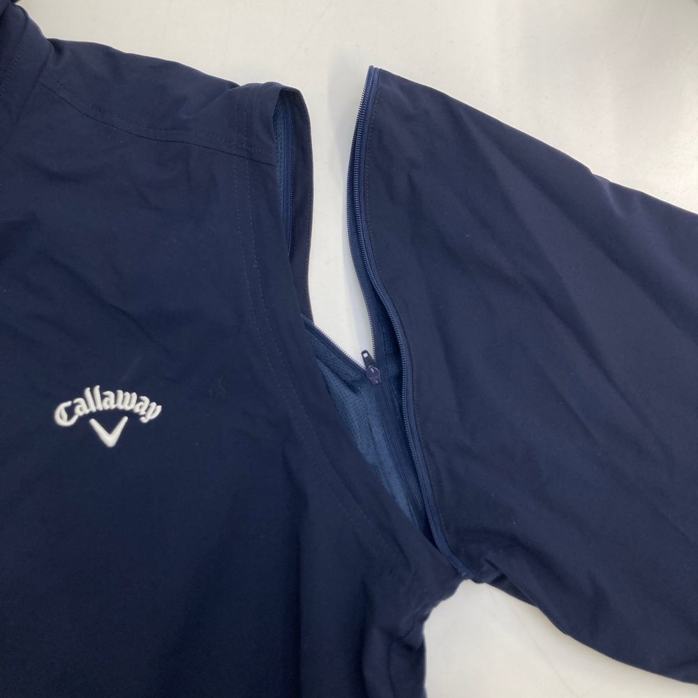 サイズ：3L CALLAWAY キャロウェイ 4WAY ジップジャケット ネイビー系