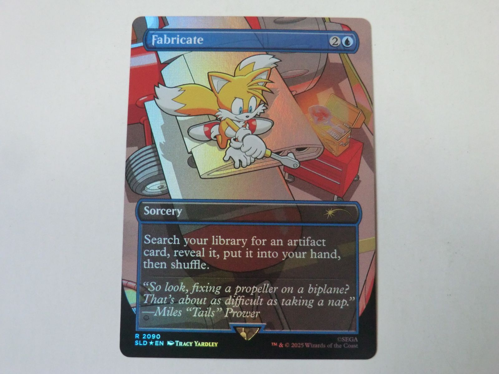 MTG 加工（ボーダーレスFOIL） Secret Lair x Sonic 英語 1枚 - メルカリ