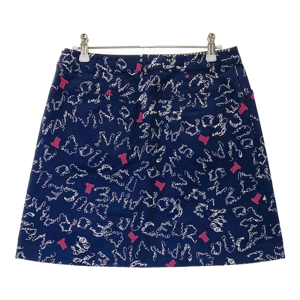 サイズ：38 LANVIN SPORT ランバン スポール スカート ロゴ総柄