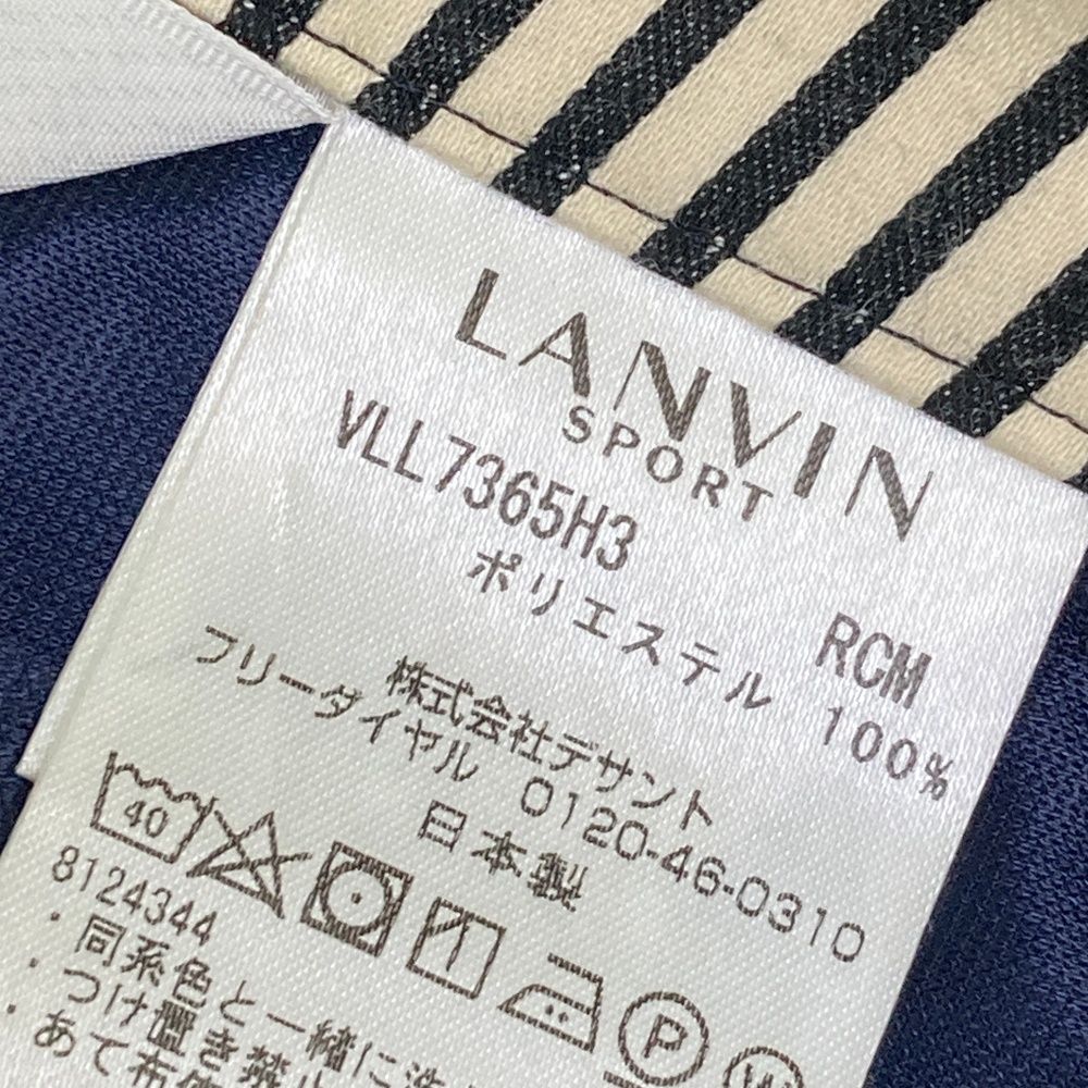 サイズ：38 LANVIN SPORT ランバン スポール スカート ロゴ総柄