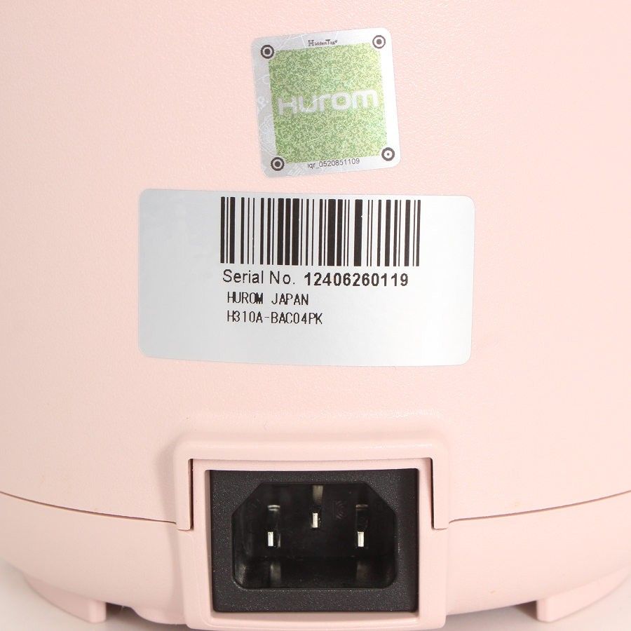 美品】HUROM H310A-BAC04PK サクラピンク スロージューサー ヒューロム