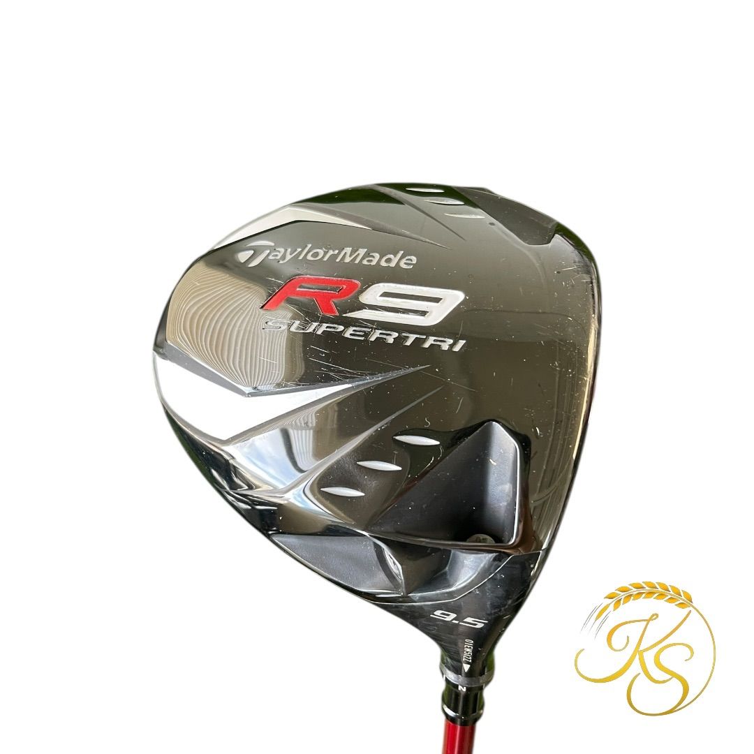 テーラーメイド ドライバー 9.5度 右 TaylorMade R9 SUPERTRI カーボン