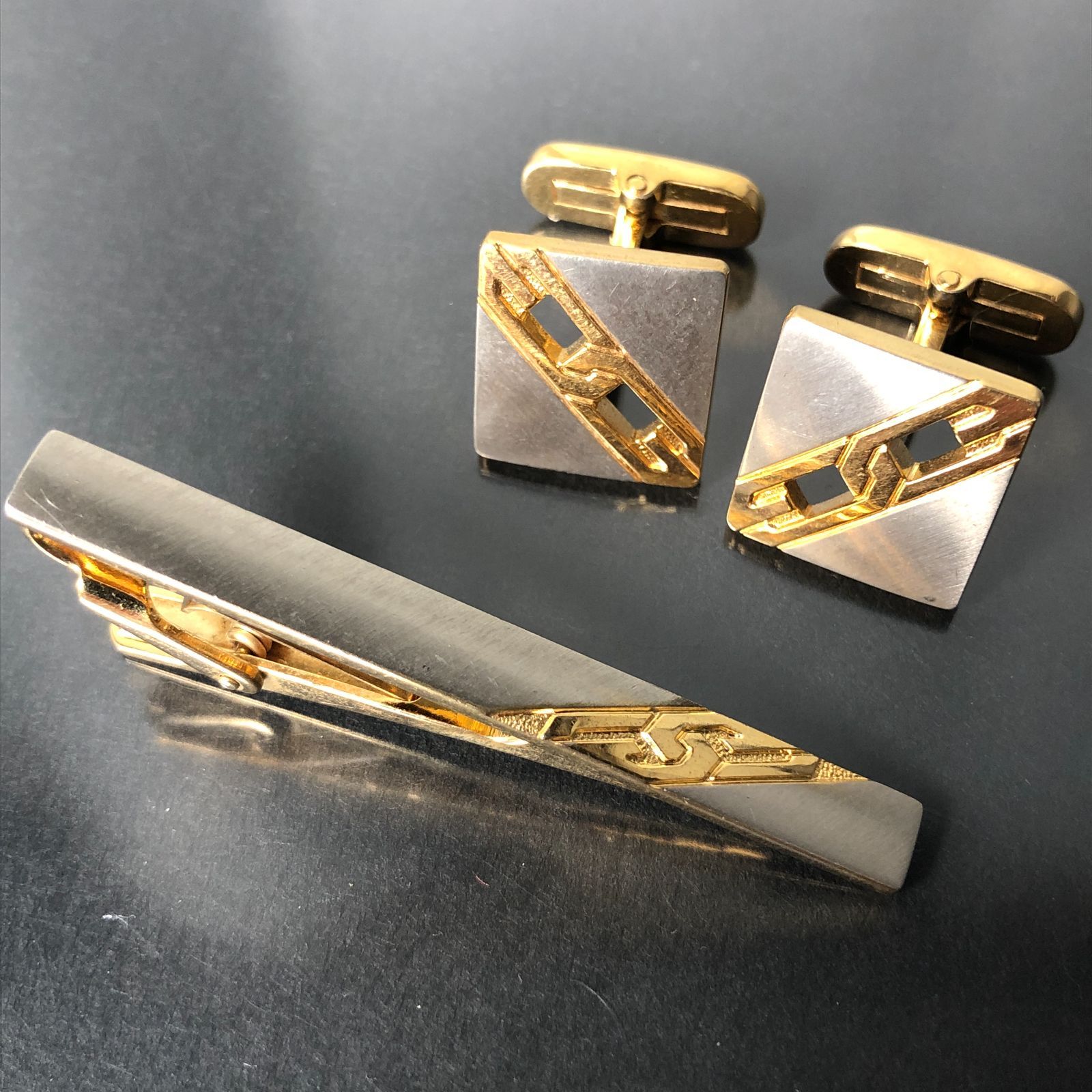 GIVENCHY ジバンシィ ネクタイピン カフス セット タイバー タイ