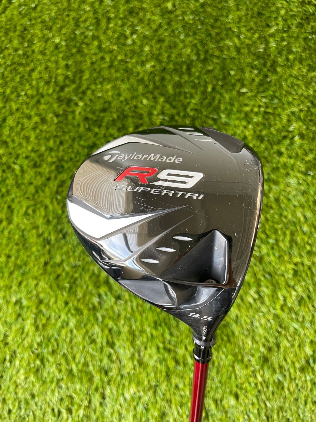 テーラーメイド ドライバー 9.5度 右 TaylorMade R9 SUPERTRI カーボン