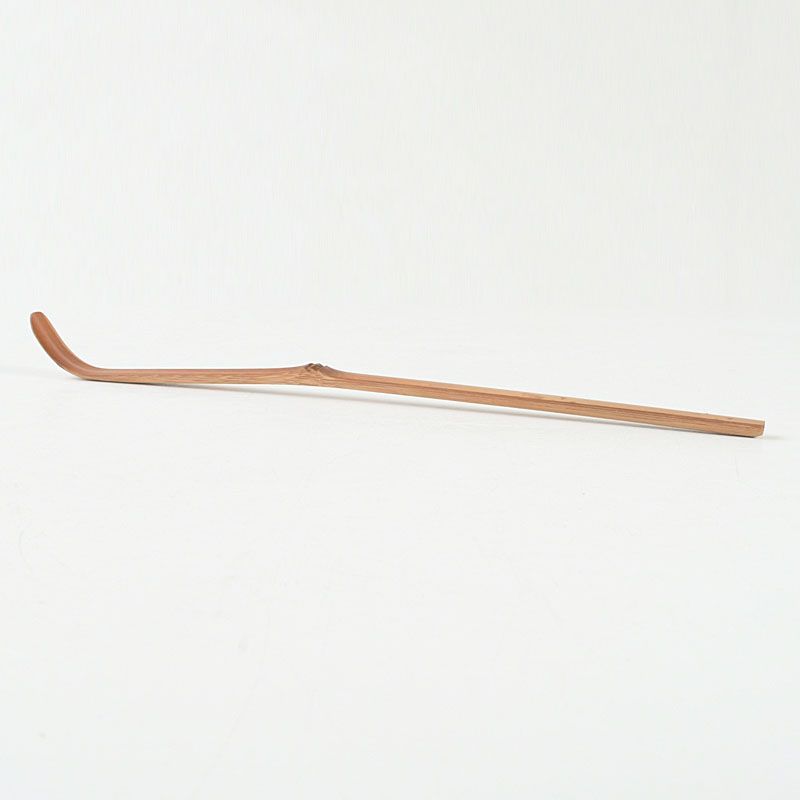 茶道具 上野澄園作 東大寺古竹 茶杓 銘「せせらぎ」 共筒共箱 C S630