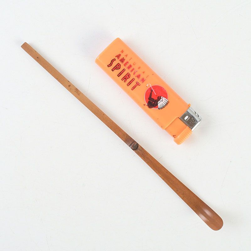 茶道具 上野澄園作 東大寺古竹 茶杓 銘「せせらぎ」 共筒共箱 C S630