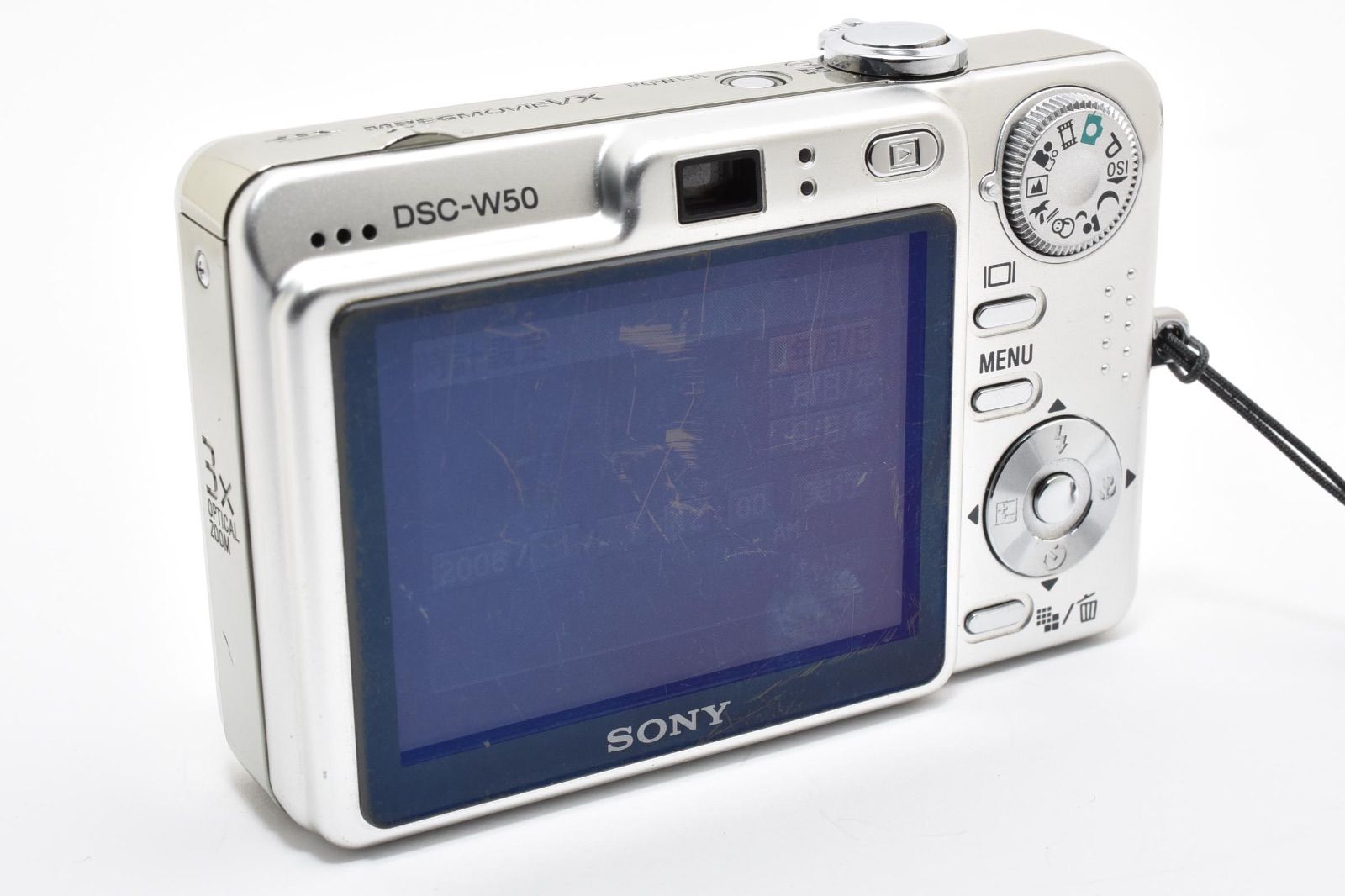 ソニー SONY Cyber-Shot DSC-W50 シルバー コンパクトデジタルカメラ