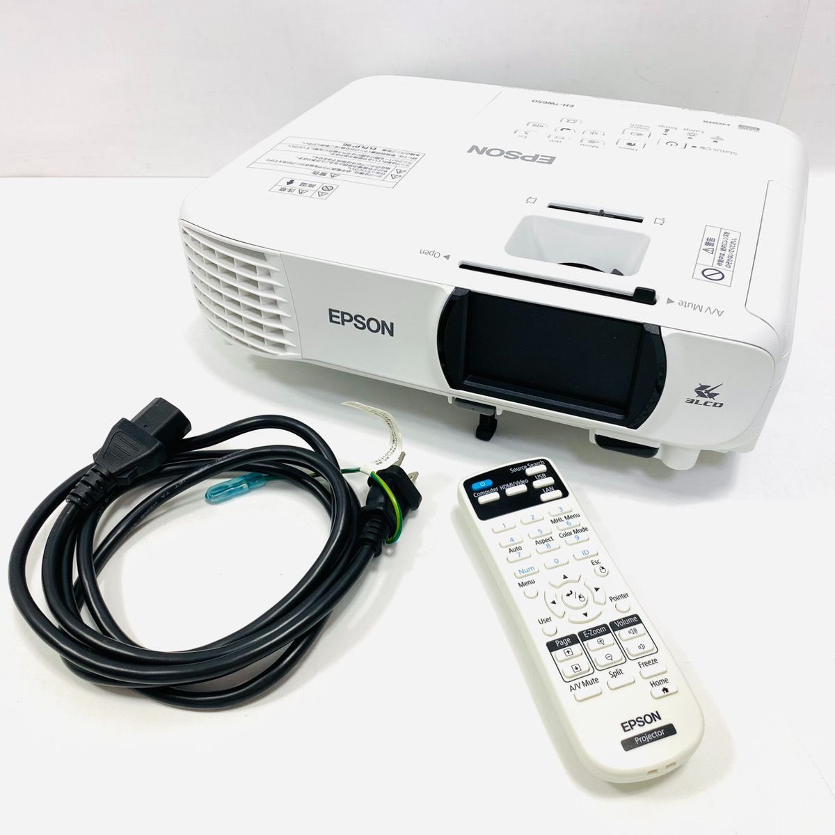 動作良好♪ エプソン EPSON プロジェクター EH-TW650 ランプ使用56時間