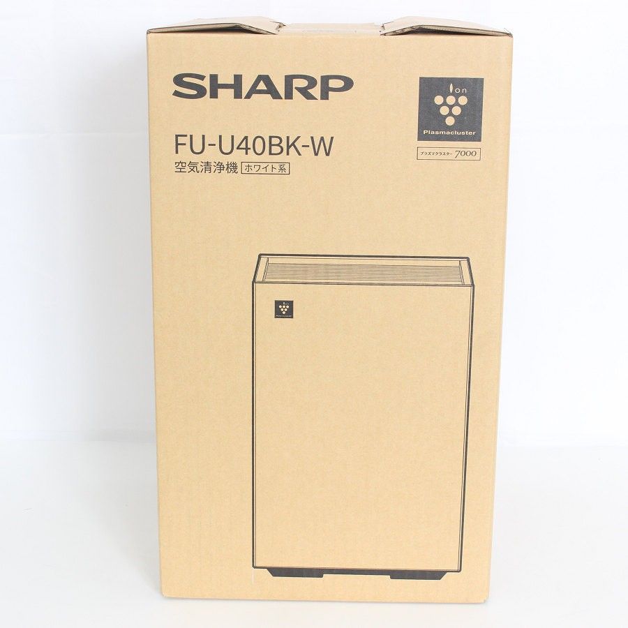 新品】シャープ FU-U40BK-W ホワイト系 ビックカメラ限定モデル