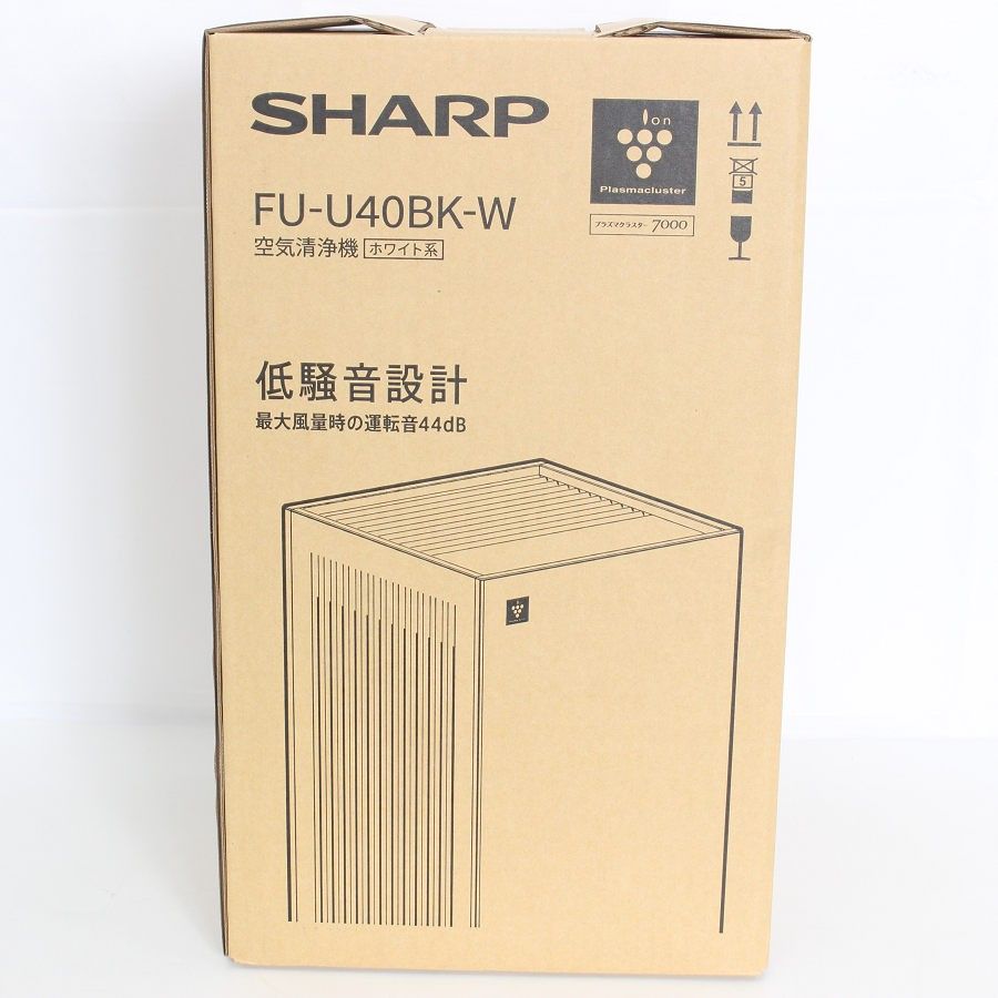 新品】シャープ FU-U40BK-W ホワイト系 ビックカメラ限定モデル