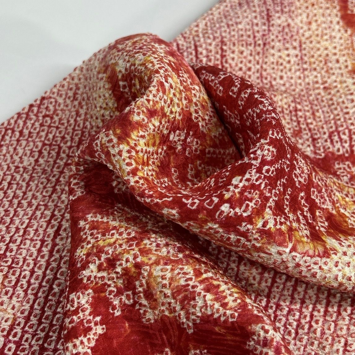 専用 訳あり、正絹絞り着物と作り帯 専用 訳あり、正絹絞り着物と作り帯