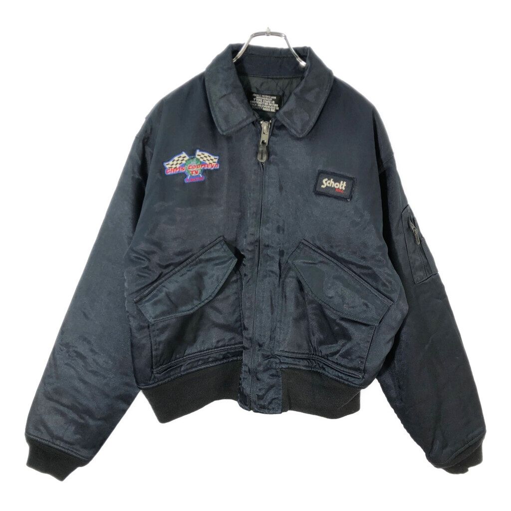 Schott ショット CWU-R フライトジャケット ミリタリー ネイビー