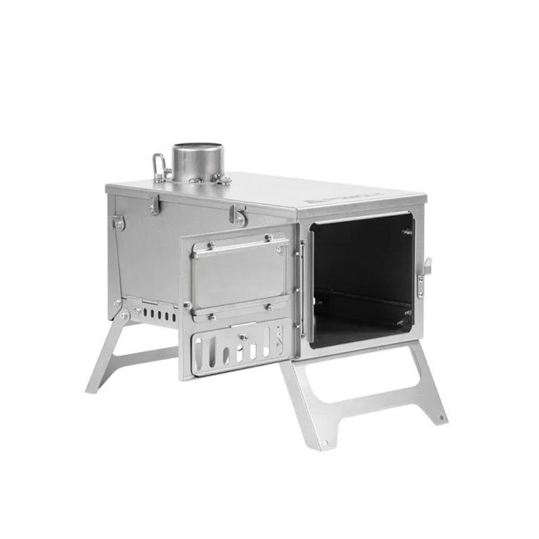 POMOLY T1 Mini ポモリー 折りたたみ式チタン薪ストーブ（煙突2m）ソロ