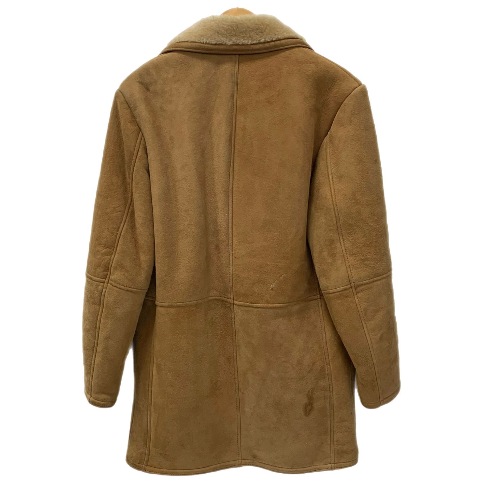 ショット SCHOTT ムートン コート ブラウン 38サイズ 201MT-5105