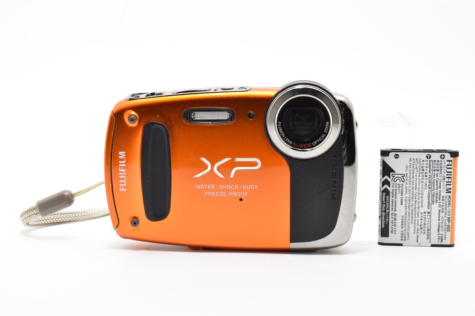 フジフィルム FUJIFILM FinePix XP50 オレンジ タフネスデジタルカメラ