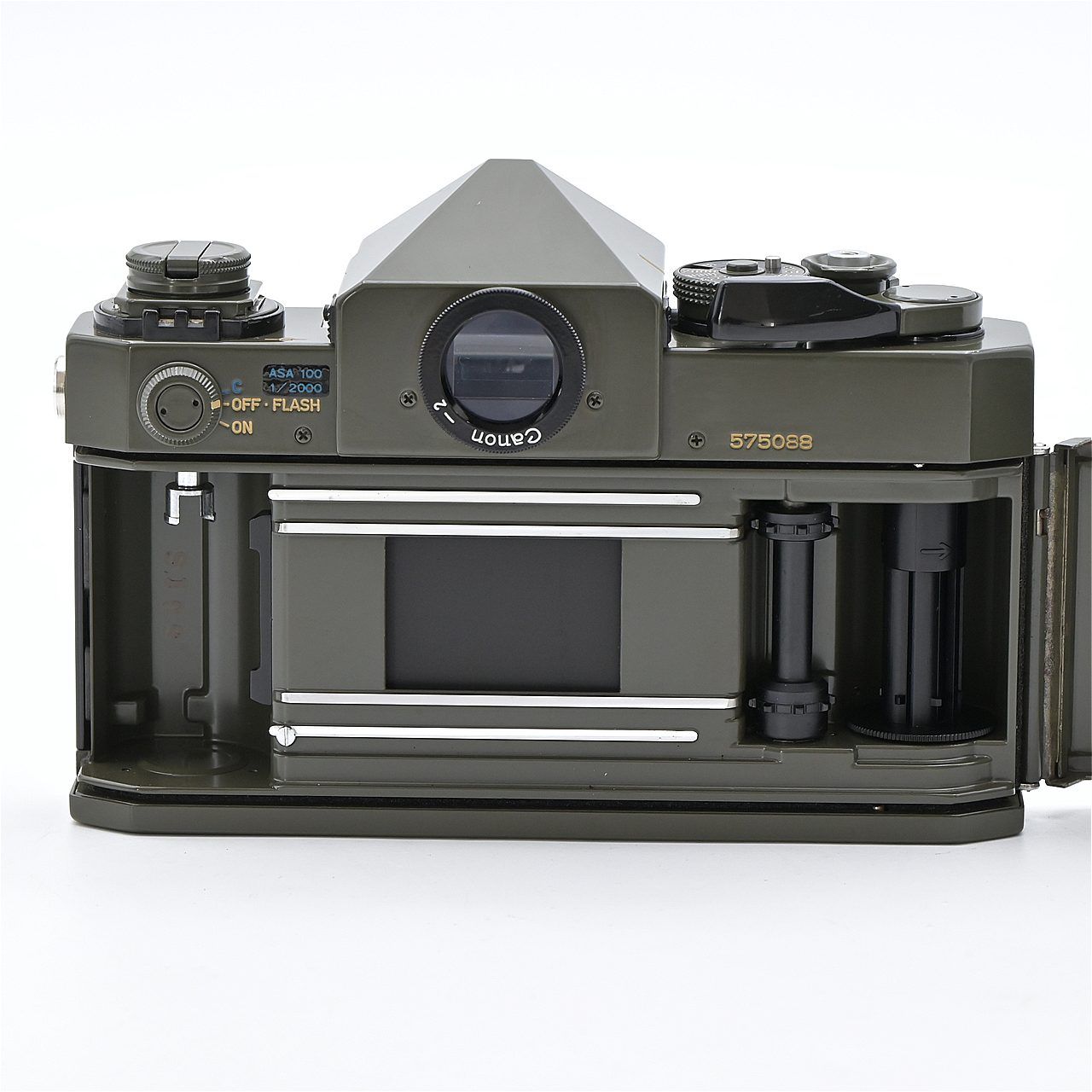 Canon キヤノン F-1 Olive Drab オリーブドラブ フィルムカメラ【中古