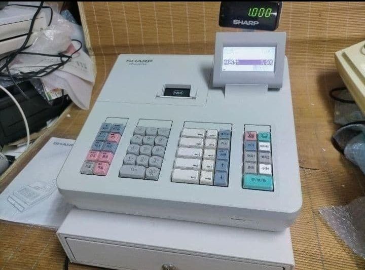 シャープレジスター XE-A207 PC連携売上管理設定無料 231115 - メルカリ