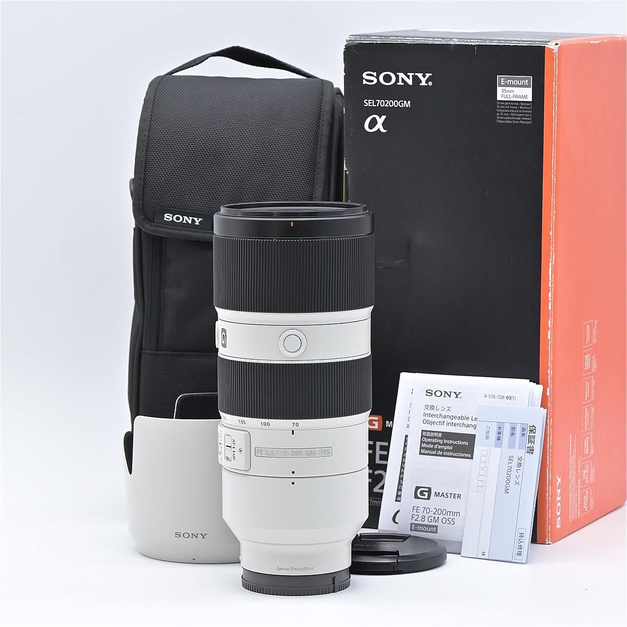 SONY ソニー FE 70-200mm F2.8 GM OSS SEL70200GM 交換レンズ【中古