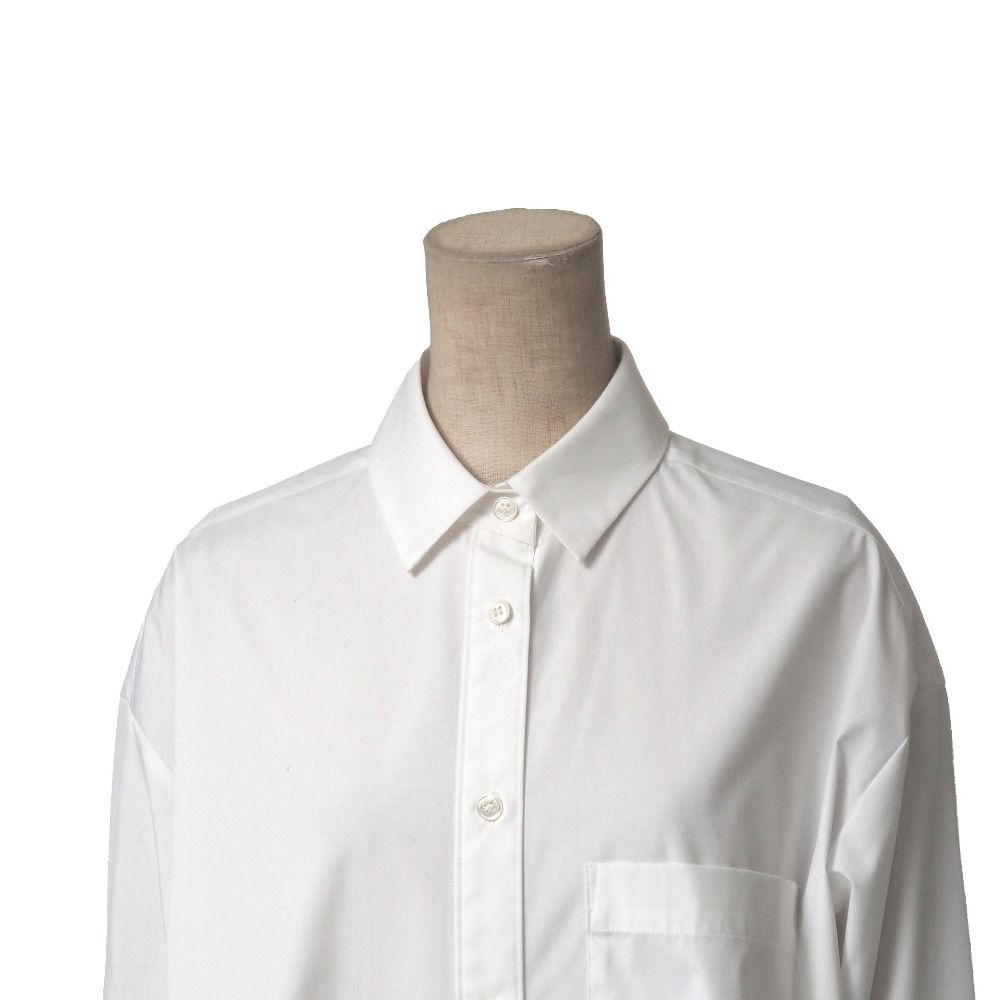 □美品□theory luxe セオリーリュクス 長袖シャツ サイズ38 ブラウス