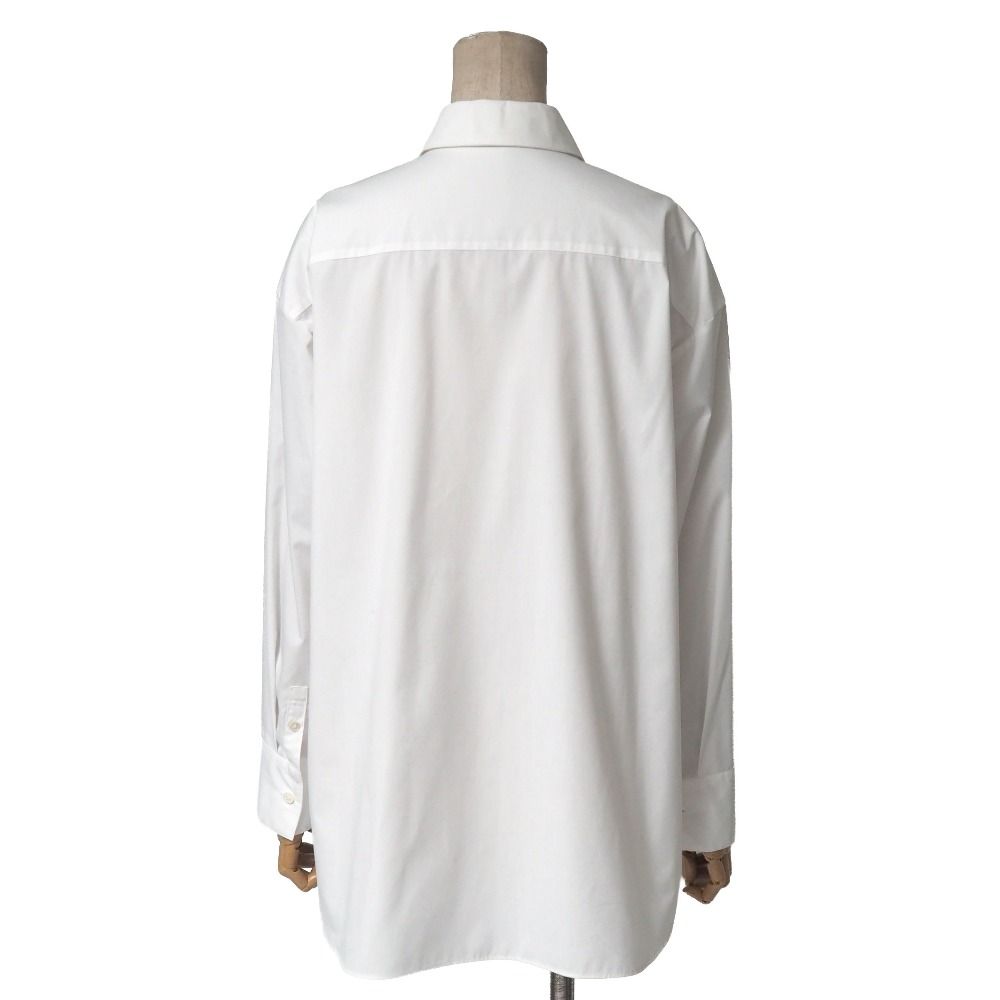 □美品□theory luxe セオリーリュクス 長袖シャツ サイズ38 ブラウス