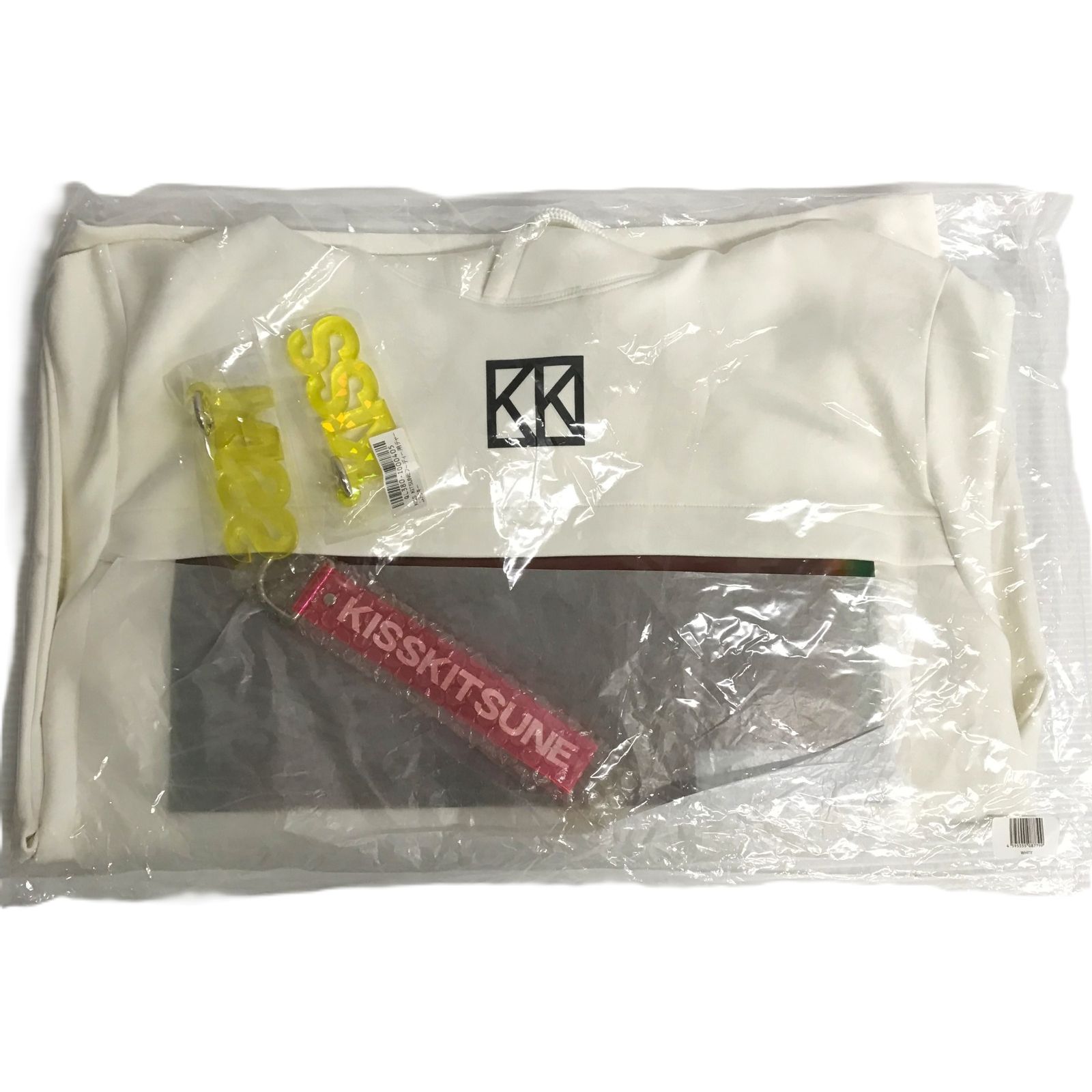 ◎ LaRa グッズ KISS KITSUNEフーディー HIME white ver 品